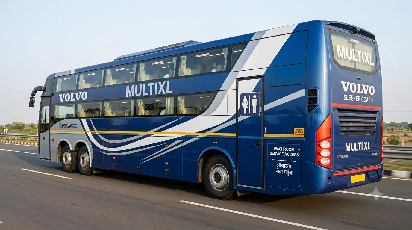 Multi XL - Volvo Bus Sleeper With Washroom